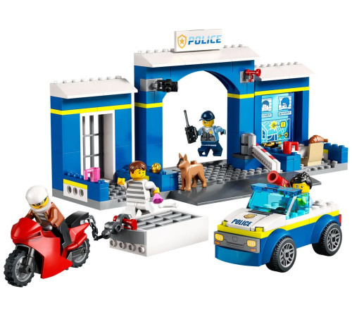 lego city 60370 Конструктор "Полицейский участок" (172 дет.)