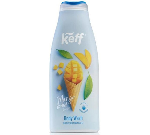  keff lăptișor-gel de duș mango sorbet (500 ml) 992546
