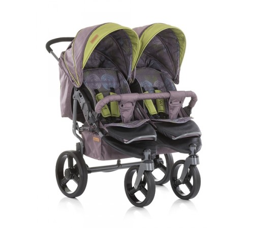 Chipolino Коляска для двойни Twix KBTX01901TR трюфель chipolino Коляска для двойни twix kbtx01901tr трюфель