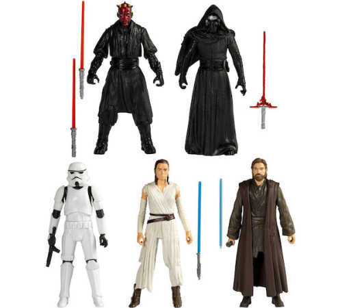 star wars g0310 set de figurine "galactic good vs. evil anniversary pack" (15 cm)