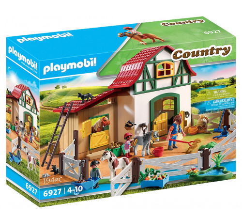  playmobil 6927 Конструктор "Ферма пони"