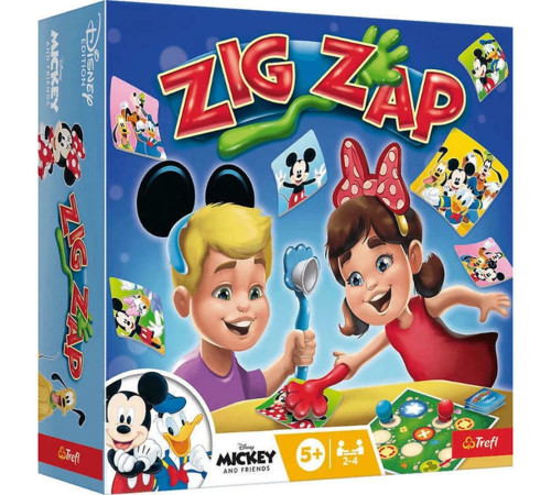  trefl 02438 joc de masa "zig zap disney"