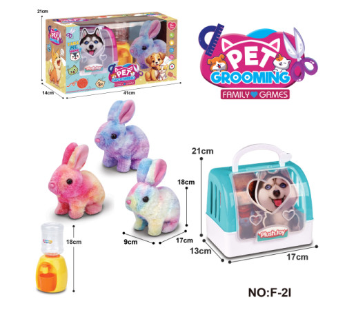 op 202113626 animal de companie într-o cușcă de transport iepuraș" (în sort.)