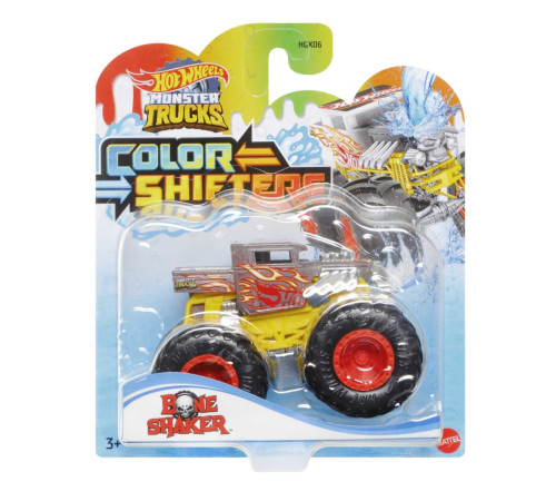 hot wheels hgx06  Внедорожник monster trucks "Измени цвет" (в асс.)