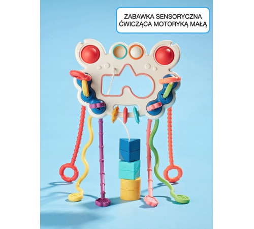 bibiin toys 688-73 Сенсорная погремушка "Краб"