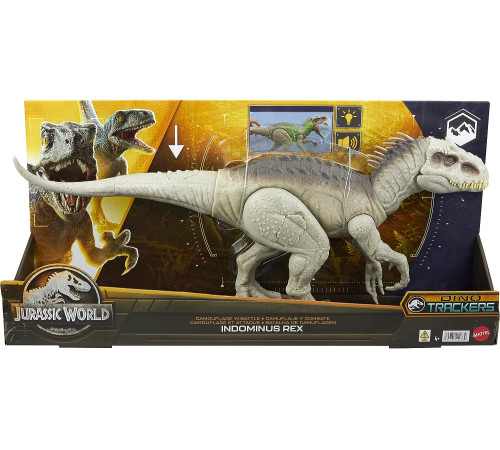 jurassic world hnt63 figurină de dinozaur "indominus rex"