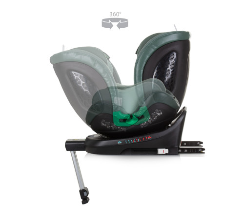 chipolino Автокресло "i-size isofix maximus" stkmm02404pg (40-150 см.) зелёный