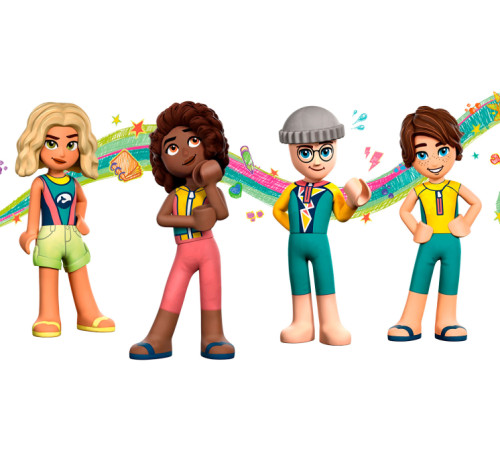 lego friends 41734 Конструктор "Морская спасательная лодка" (717дет.)