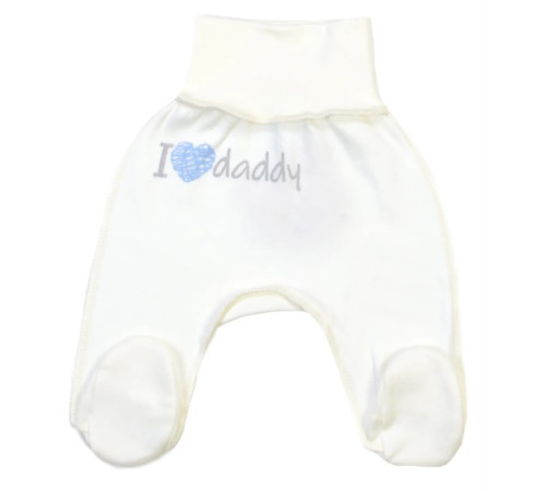  veres 104.81-5.56 colanți i love my daddy blue (interlock) m.56