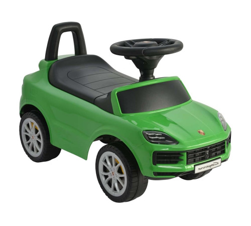  milly mally  59536 mașinuță de &icirc;mpins "porsche cayenne s" (verde)
