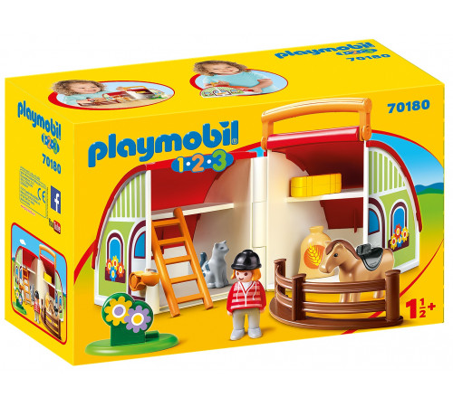 Jucării pentru Copii - Magazin Online de Jucării ieftine in Chisinau Baby-Boom in Moldova playmobil 70180 constructorul "ferma mea"