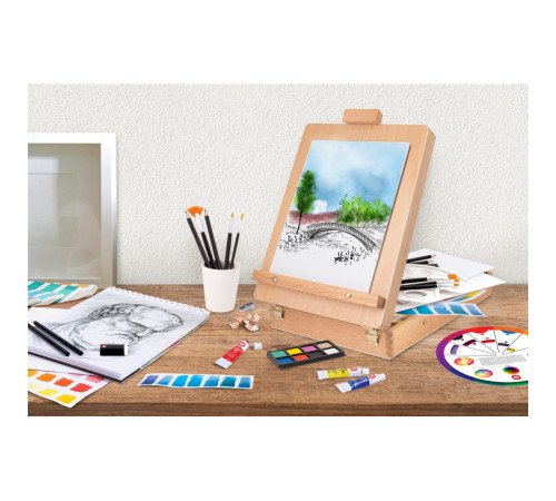 as kids 1038-82028 Набор для рисования 5 в 1 "mega art studio"