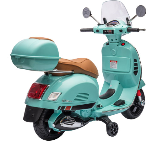 chipolino elmve0251tg motocicletă pe baterie vespa gts super teal green