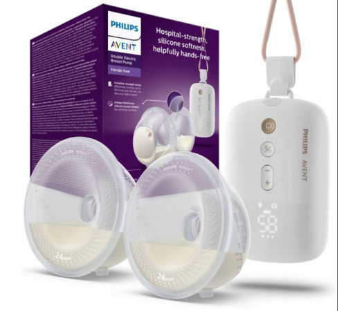 avent scf532/11 Двойной электронный портативный молокоотсос "hands-free double"