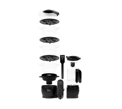 babymoov a001140 robot multifunctional 5 in 1 "nutribaby + xl" (negru) 