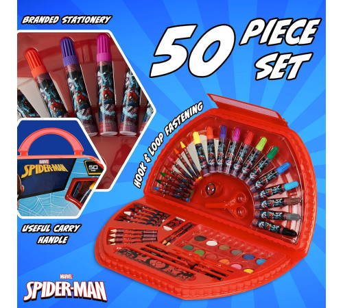 total office spn-1112 Набор для рисования "spider man" (50 предметов)