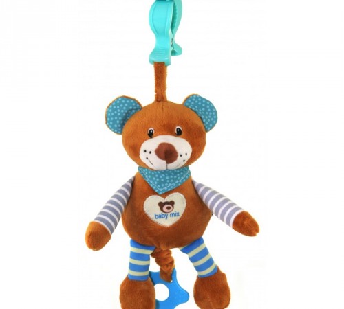 Baby Mix STK-16393B Игрушка для путешествия "Мишка" голубой Детский магазин в Кишиневе в Молдове baby mix stk-16393b Игрушка для путешествия "Мишка" голубой