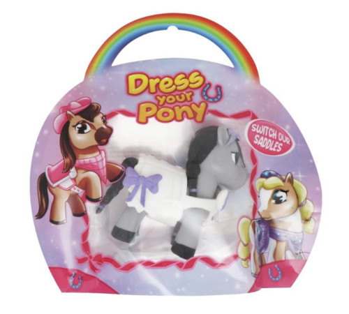 dress your pony dir-l-20002 figurine costumate de ponei (in sort.)