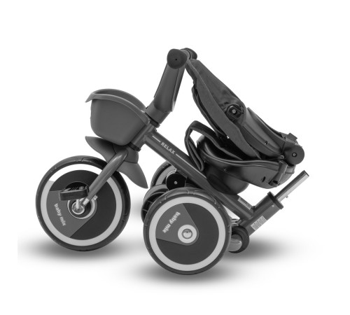 babymix 56256 triciclu 5in1 relax 365° gri