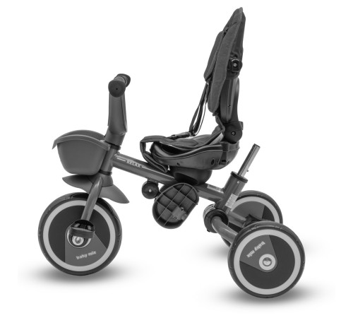babymix 56256 triciclu 5in1 relax 365° gri