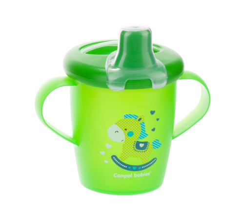 canpol 31/200 cană anti-scurgere "toys" (9 luni+) 250 ml.