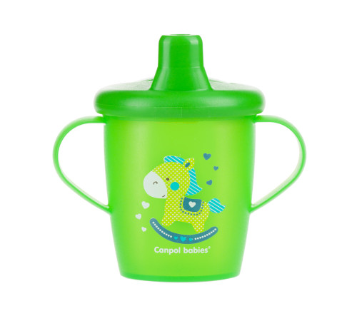canpol 31/200 cană anti-scurgere "toys" (9 luni+) 250 ml.