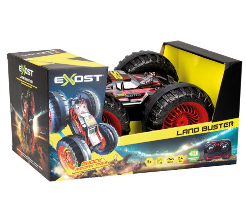 as kids 7530-20292 mașină cu radio control "land buster" roșu