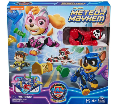 spin master 6067834 Настольная игра "Щенячий патруль, Метеоритный шквал"