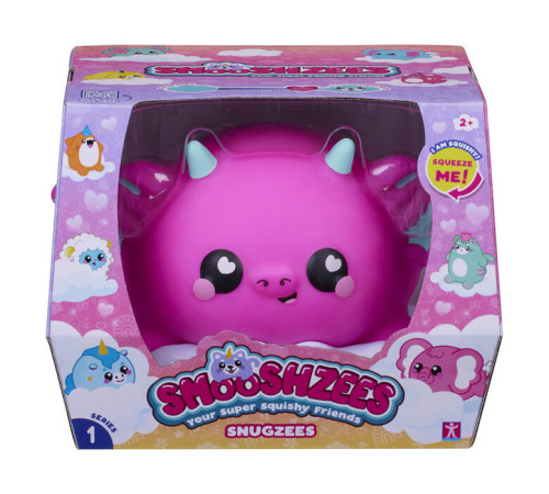 smooshzees s08104 Мягкая игрушка-антистресс "cutezees" (в асс.)