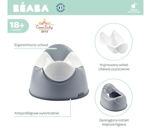 beaba b920356 olita ergonomica (light mist)