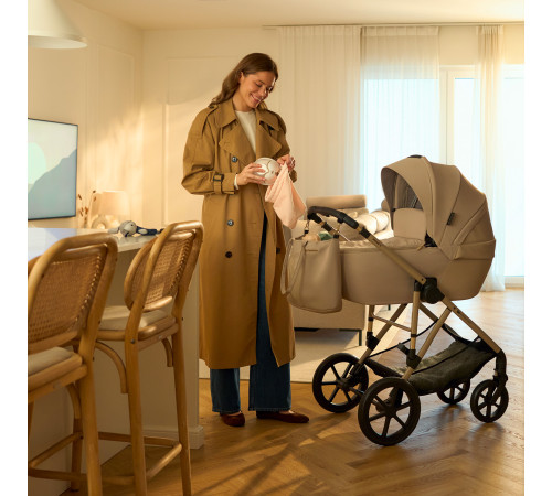 kinderkraft Беспроводной молокоотсос hands-free mamaflow (золотой)