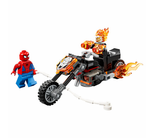 lego marvel 76335 constructor "spider-man vs. ghost rider " (72 el.)