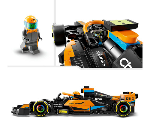 lego speed champions 76919 Конструктор "Гоночный автомобиль mclaren Формулы 1" (245 дет.)