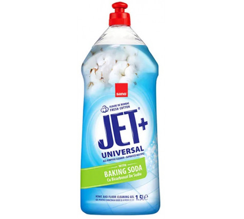  sano jet universal gel Универсальное чистящее средство c содой (1,5 л.) 351149