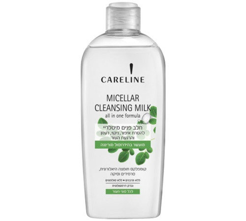  careline Мицеллярное очищающее молочко moringa (400мл.) 969805