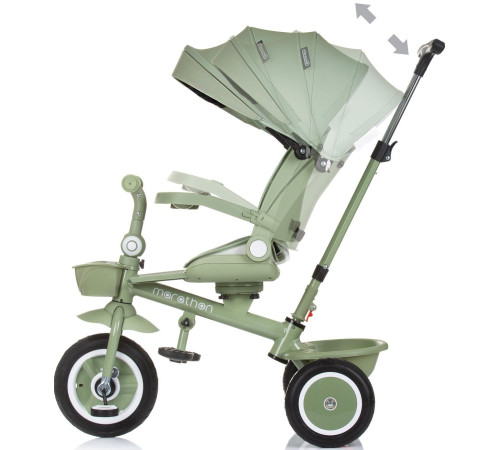chipolino trkmrt02406pg triciclu "marathon" pastel green