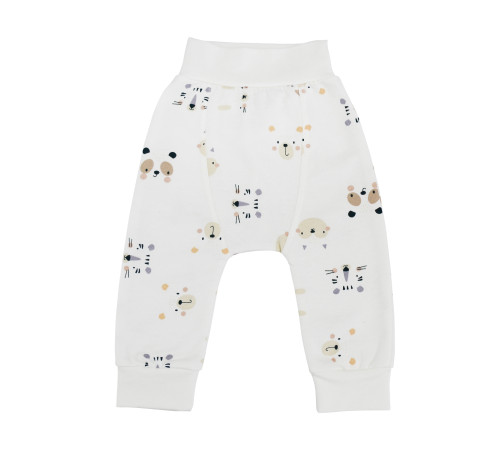  minikin 242760174 Штаны "happy baby" (р.74) мордочки