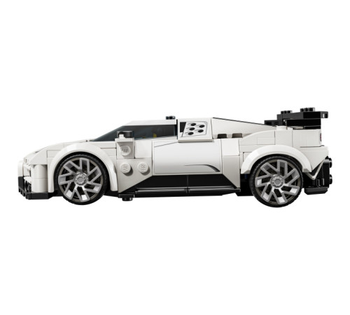 lego speed ​​champions 77240 constructor "hipermașina sport bugatti centodieci" (291 el)