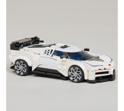 lego speed ​​champions 77240 constructor "hipermașina sport bugatti centodieci" (291 el)