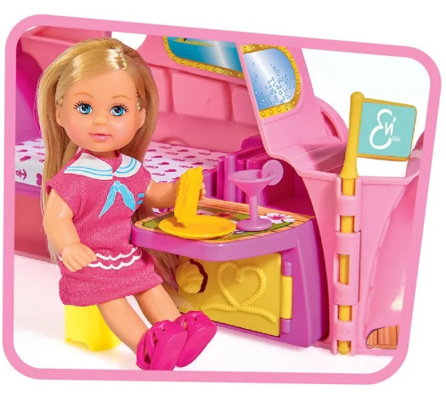 simba 5733083 set de joc 'evi pe o nav de croazier” (12 cm.)