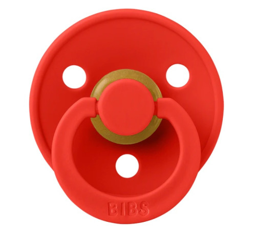 Bibs Suzeta rotunda din latex Color M (6-18 luni) Candy Apple  bibs suzeta rotunda din latex color m (6-18 luni) candy apple