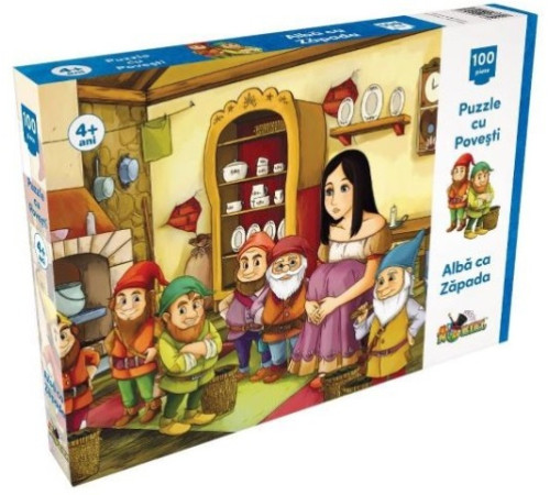  noriel nor5281 Пазлы "Белоснежка и семь гномов" (100 эл.)