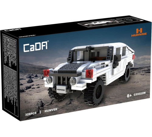  cada c55022w  Конструктор "hummer humvee" (328 дет.)