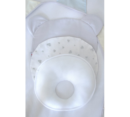 Veres 140.19.4 Pernă ortopedică 3D (+2 fețe de pernă) Inimioare  veres 140.19.4 pernă ortopedică 3d (+2 fețe de pernă) inimioare