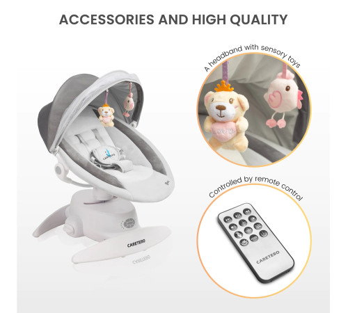 caretero 8001 balansoar electronic "opti" (p&acirc;nă la 9 kg.) gri