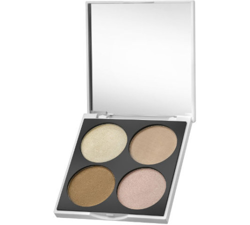  careline paletă de iluminatoare pentru față pro shimmer & glow (4 culori) 964404