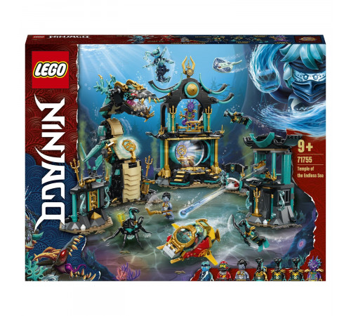 lego ninjago 71755 Конструктор "Храм Бескрайнего моря" (1060 дет.)