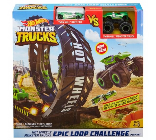 Детский магазин в Кишиневе в Молдове Hot Wheels GKY00 Игровой набор "Мёртвая петля" серии "Монстро-трек! Детский магазин в Кишиневе в Молдове hot wheels gky00 Игровой набор "Мёртвая петля" серии "Монстро-трек!