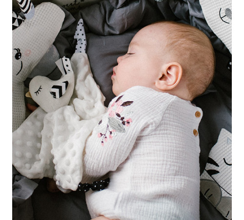 babyono-767 1537 Мягкая игрушка-платок "Маленькая Птичка"