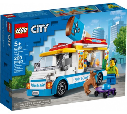 Lego City 60253 Конструктор "Грузовик мороженщика" (200 дет.) Детский магазин в Кишиневе в Молдове lego city 60253 Конструктор "Грузовик мороженщика" (200 дет.)